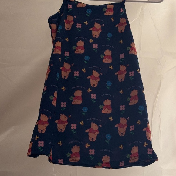 Disney Winnie the Pooh Blue Nightgown/Dress 4/5 - Picture 3 of 7